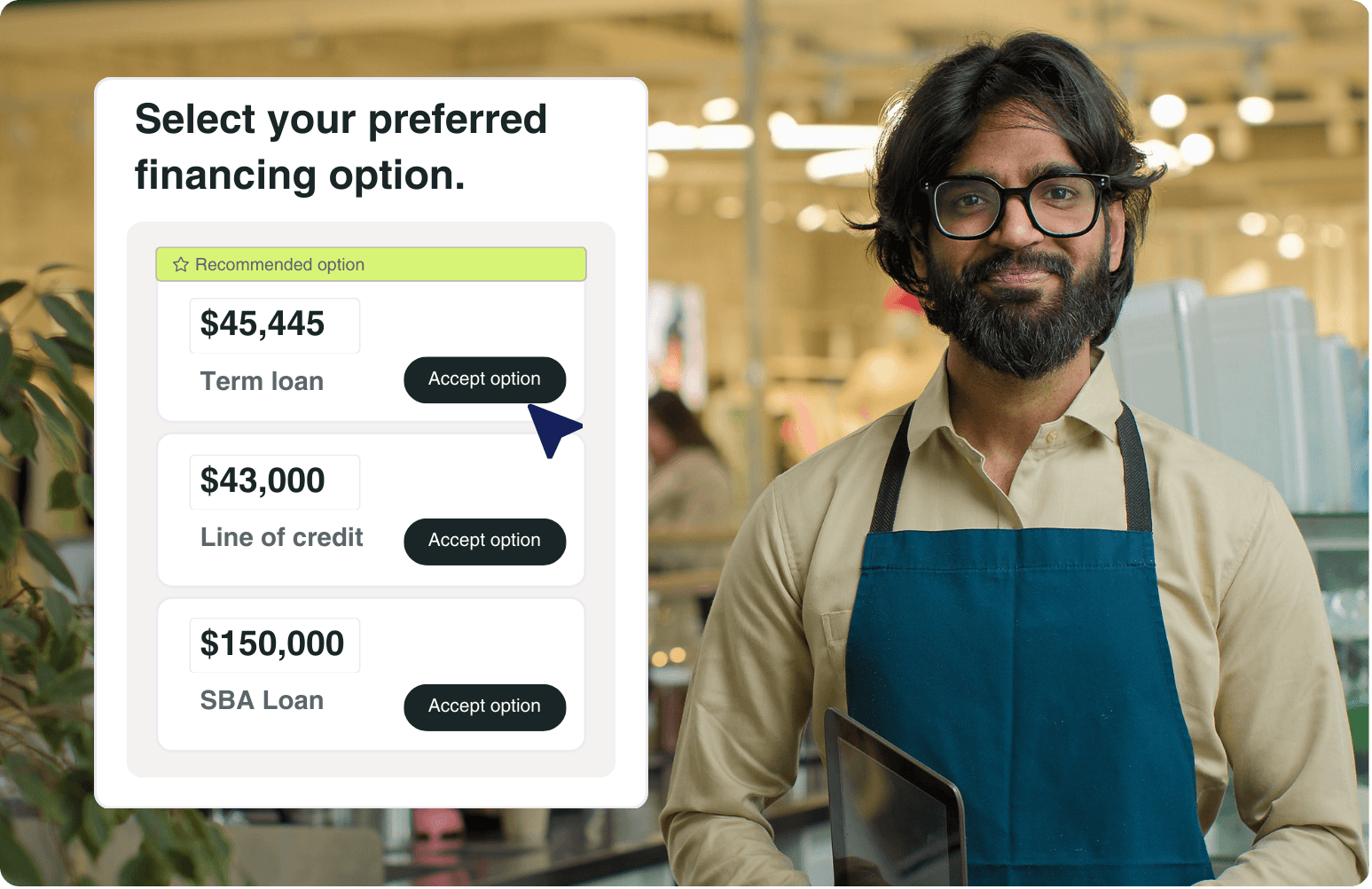 Variety of loan types